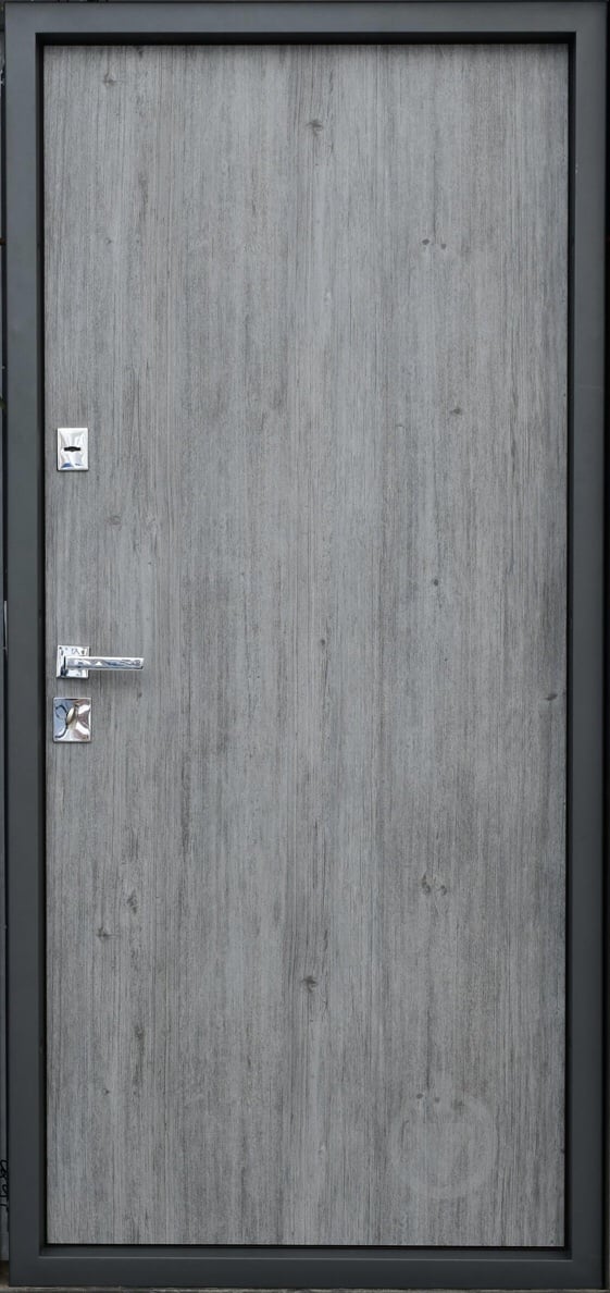 Дверь входная противопожарная Berez Smart Party BZ 95 L дуб вулканический / RAL 7016 2040x950 мм левая - фото 2