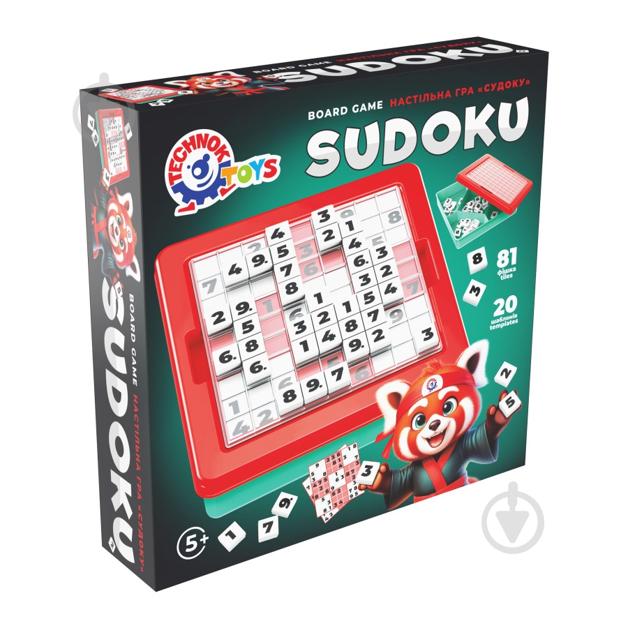 Игра настольная ТехноК Судоку 2956 - фото 1