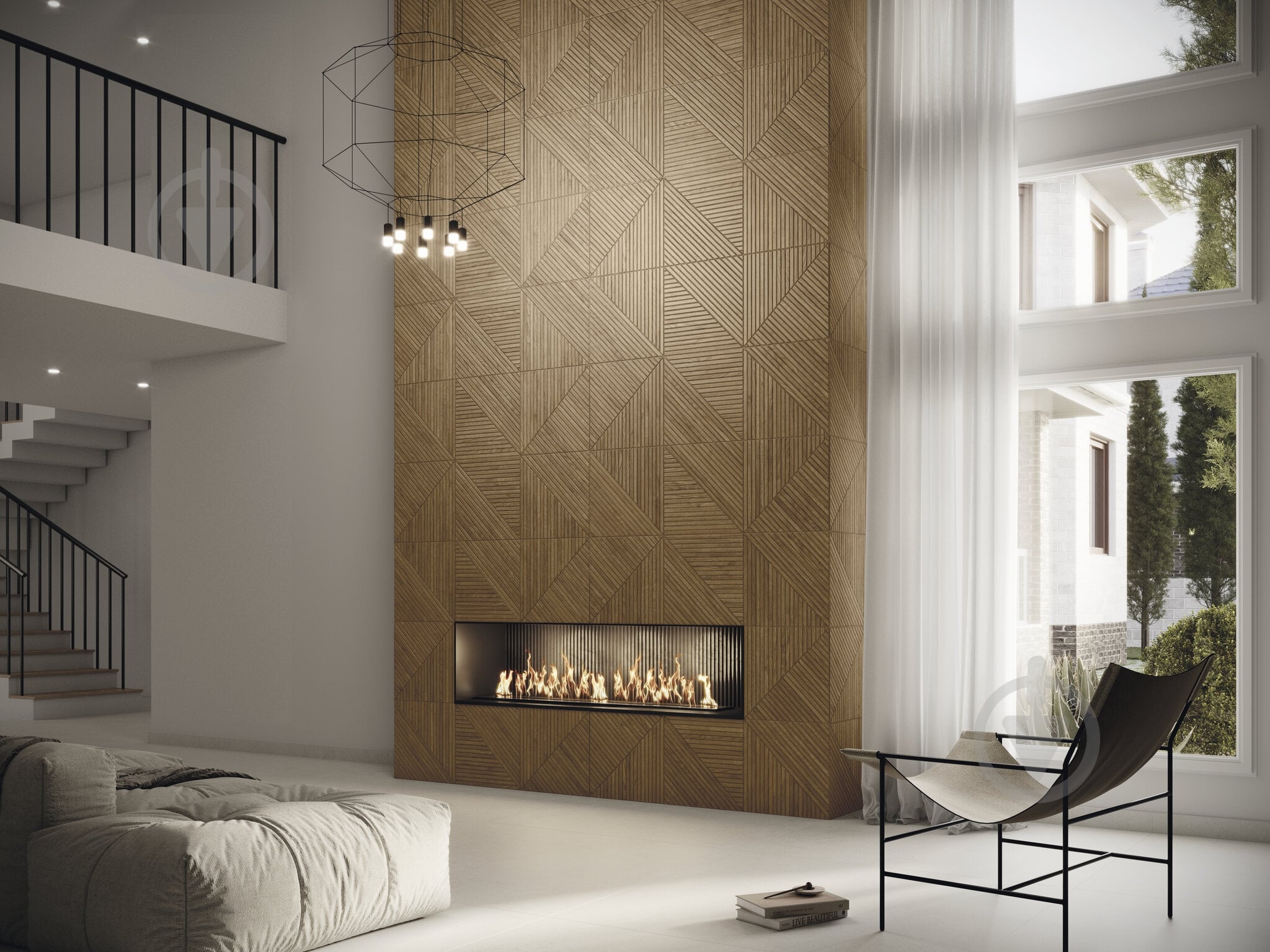 Плитка Cifre Geometric Oak 40x120 см - фото 3