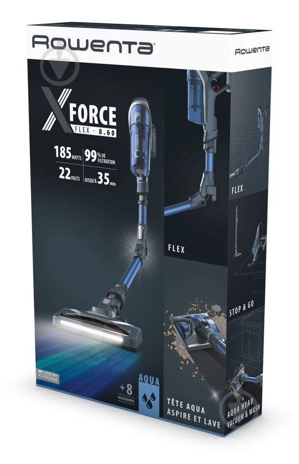 Пилосос акумуляторний Rowenta X-FORCE 8.60 AQUA RH9690 - фото 27 Пилосос акумуляторний Rowenta X-FORCE 8.60 AQUA RH9690 - фото 27