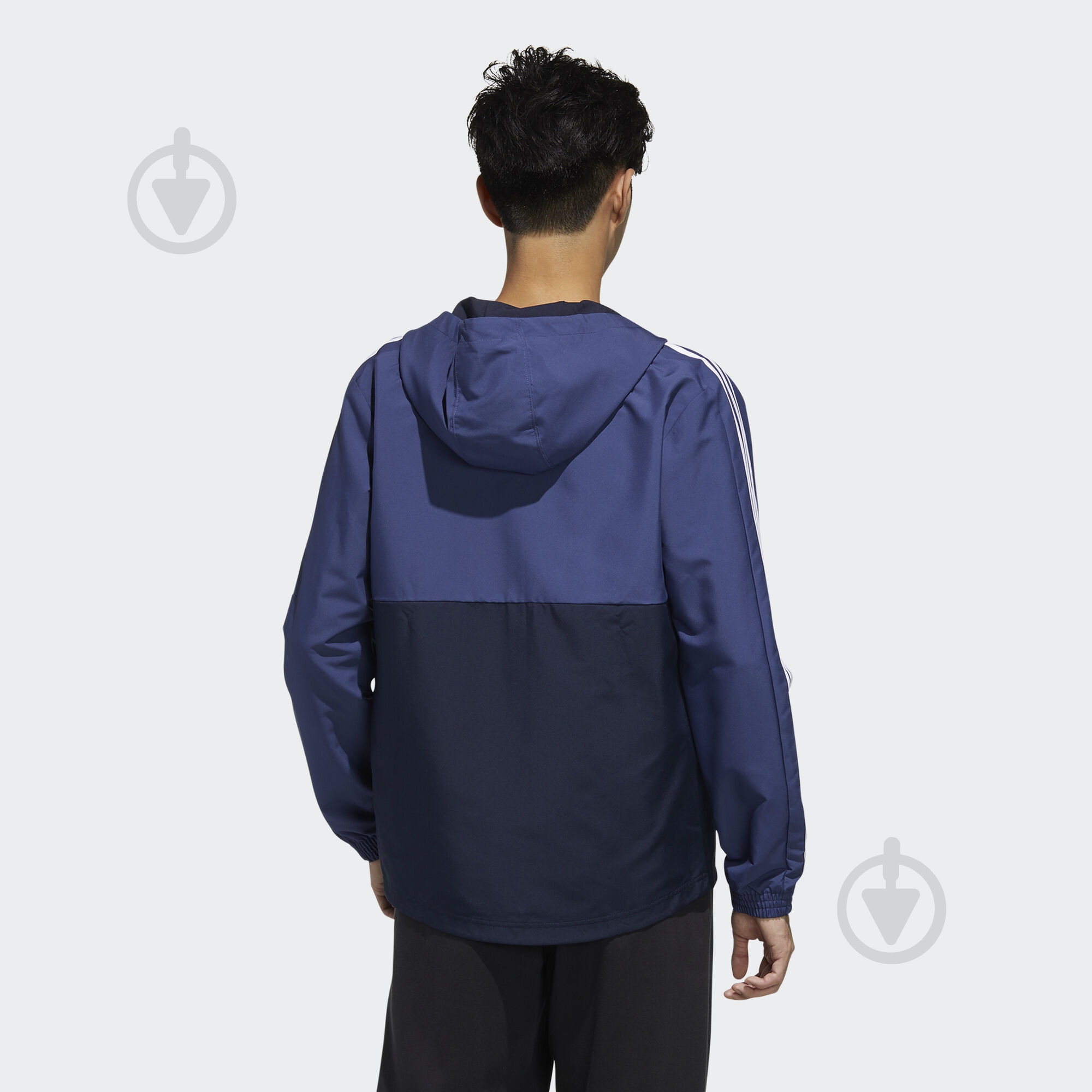 Ветровка мужская демисезонная Adidas M ESS CB WB FL8625 р.XL синяя - фото 5 Ветровка мужская демисезонная Adidas M ESS CB WB FL8625 р.XL синяя - фото 5