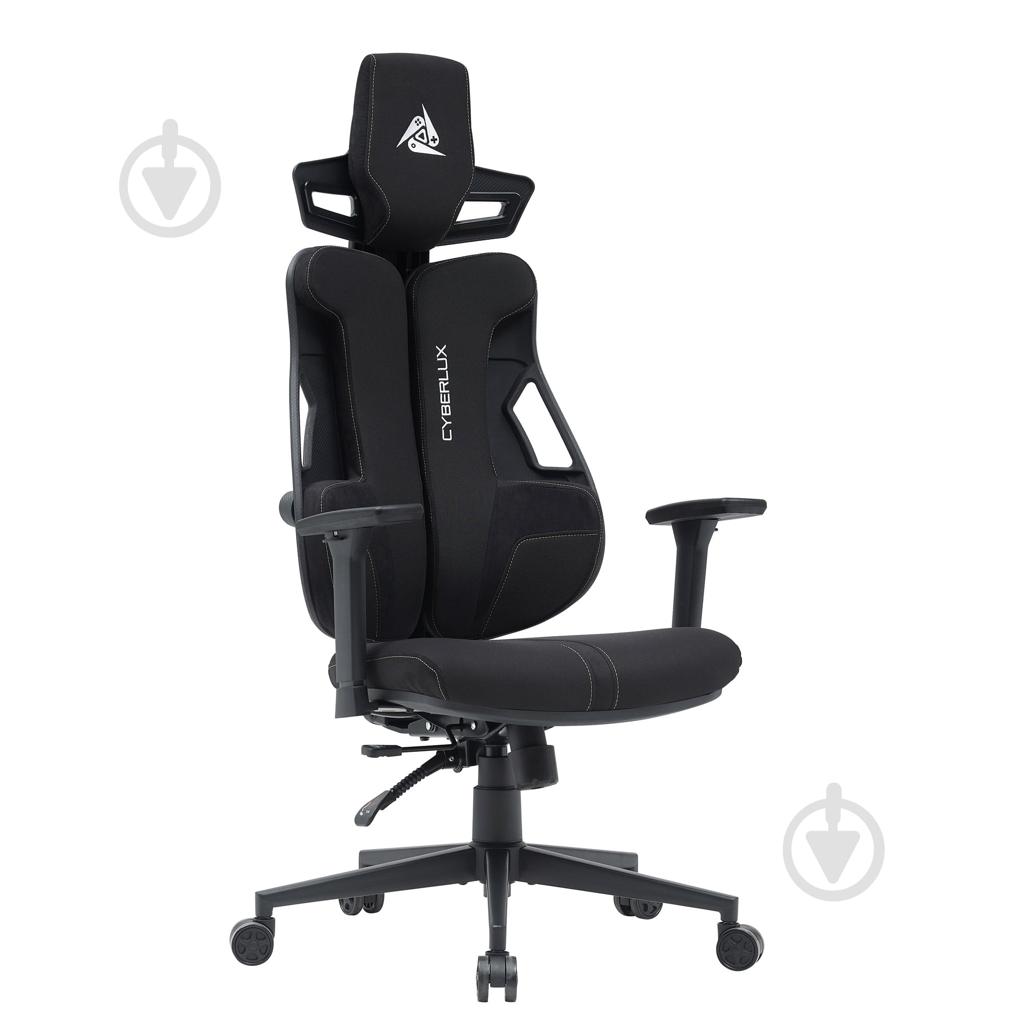 Кресло игровое Cyberlux V8 Fabric черный - фото 1 Кресло игровое Cyberlux V8 Fabric черный - фото 1
