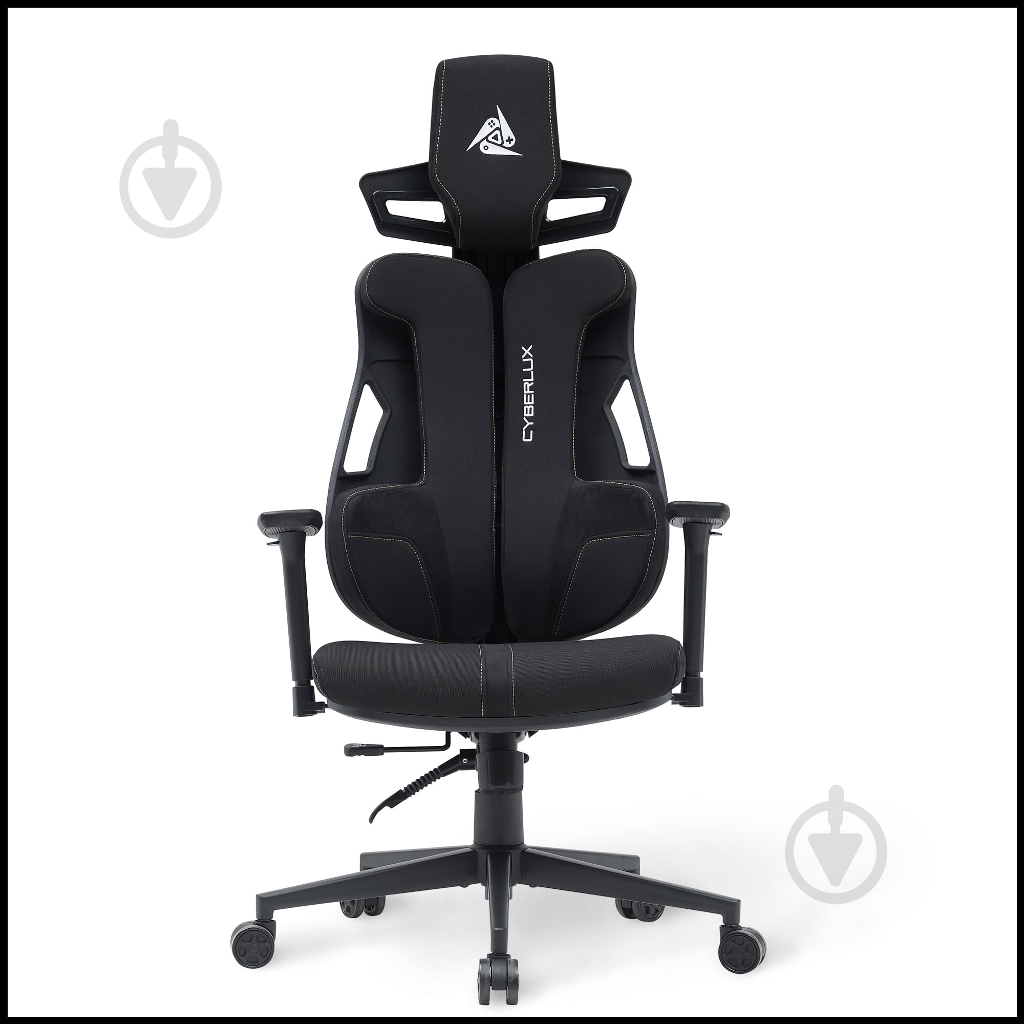 Кресло игровое Cyberlux V8 Fabric черный - фото 8 Кресло игровое Cyberlux V8 Fabric черный - фото 8