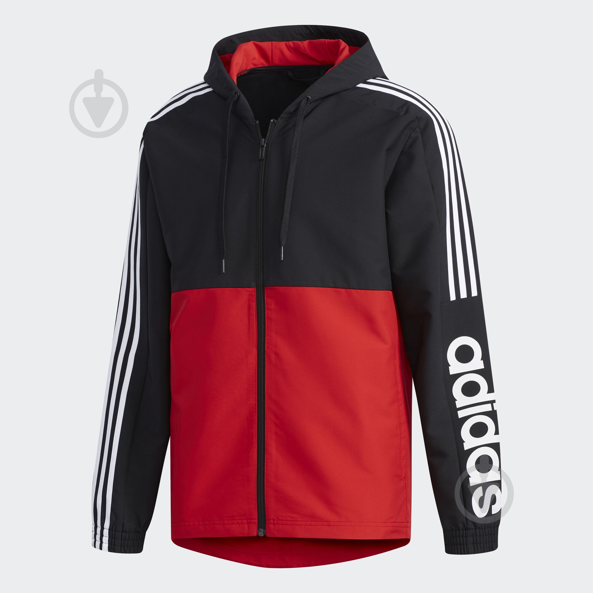 Вітрівка чоловіча демісезонна Adidas M ESS CB WB FL8626 р.XXL чорна - фото 1