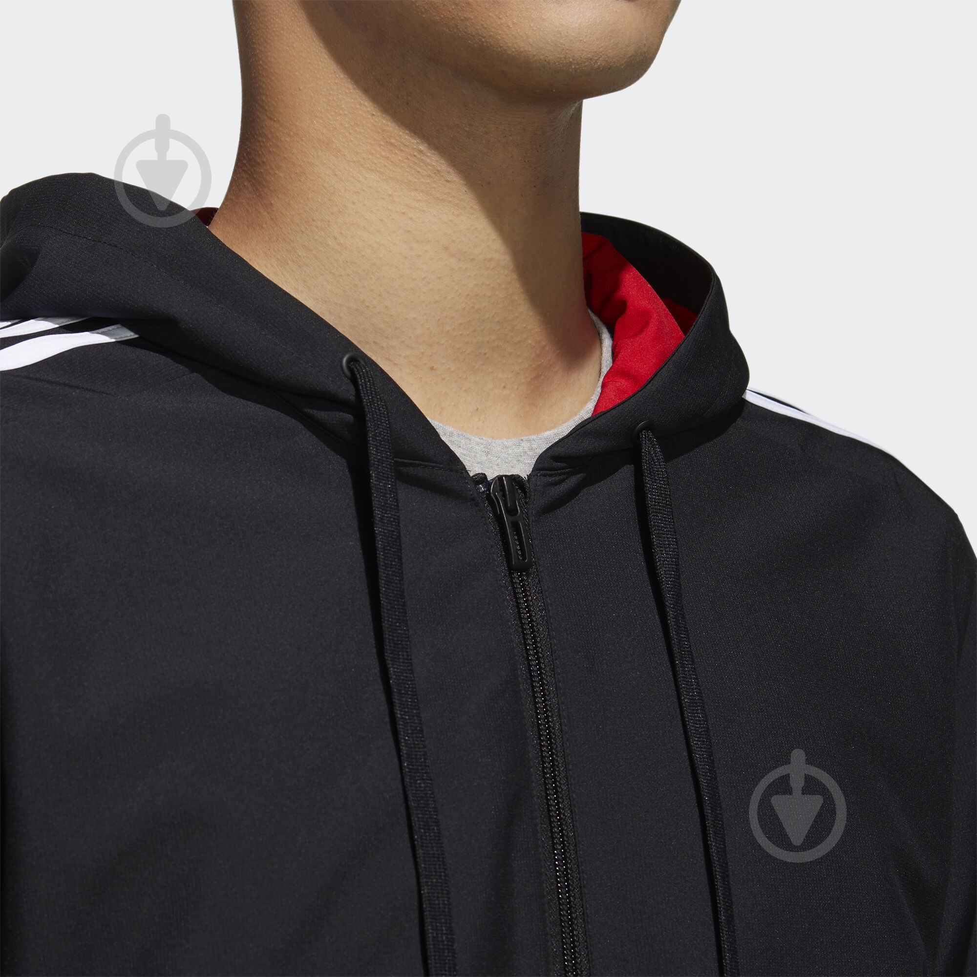 Вітрівка чоловіча демісезонна Adidas M ESS CB WB FL8626 р.XXL чорна - фото 9