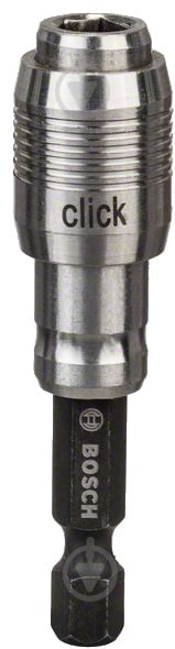 Держатель бит Bosch One Click с фиксатором 1 шт. 2608522318 - фото 1