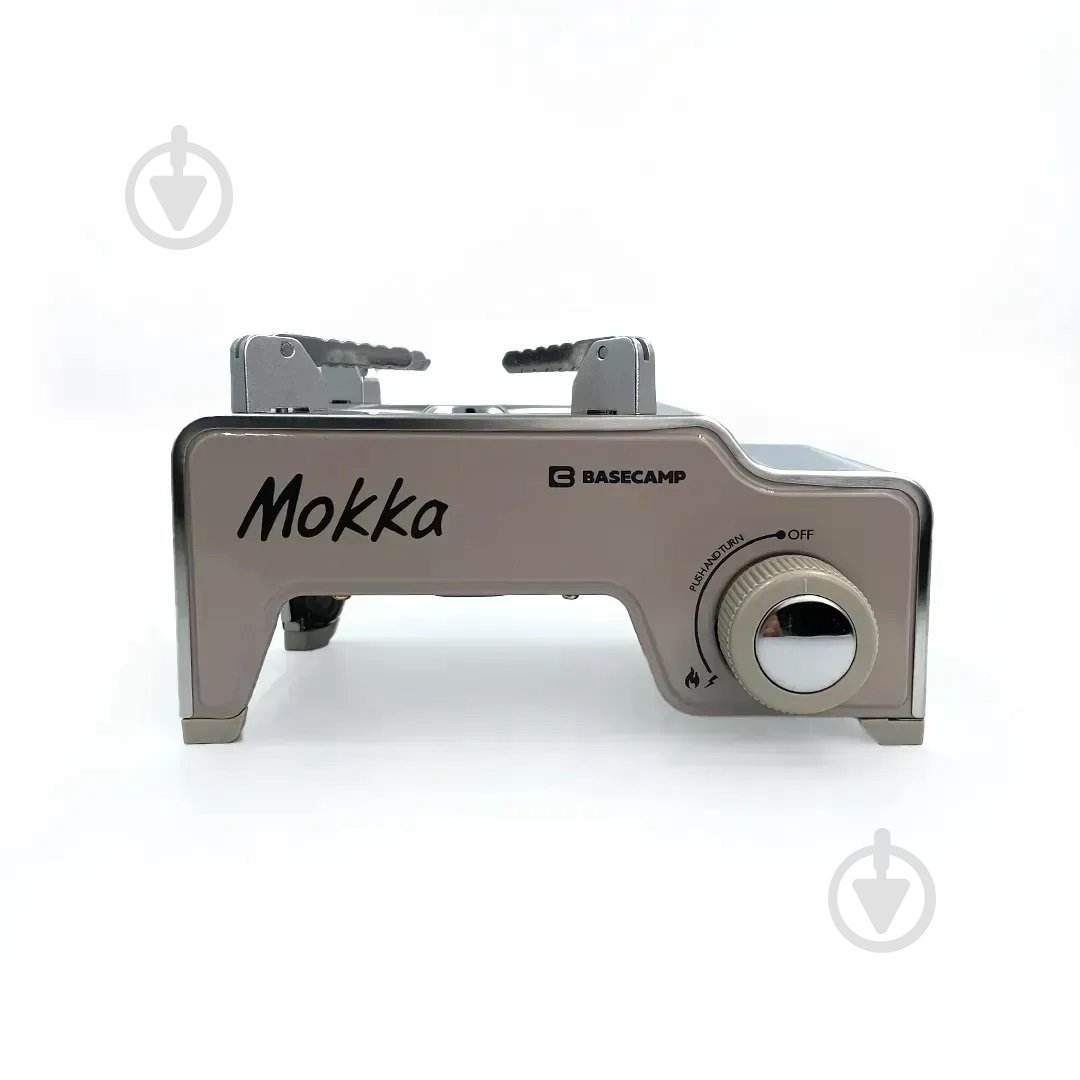 Плитка газовая BaseCamp портативная Mokka Grey - фото 1