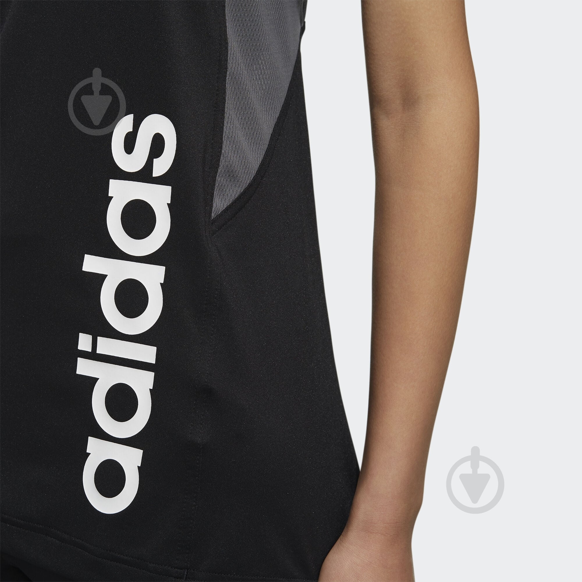 Майка Adidas W D2M CB TK FL9202 р.XS черный - фото 7
