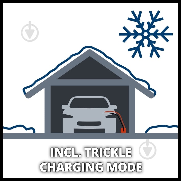 Зарядний пристрій імпульсний Einhell CE-BC 6 M 6 А 150 А/ч (1002235) - фото 6