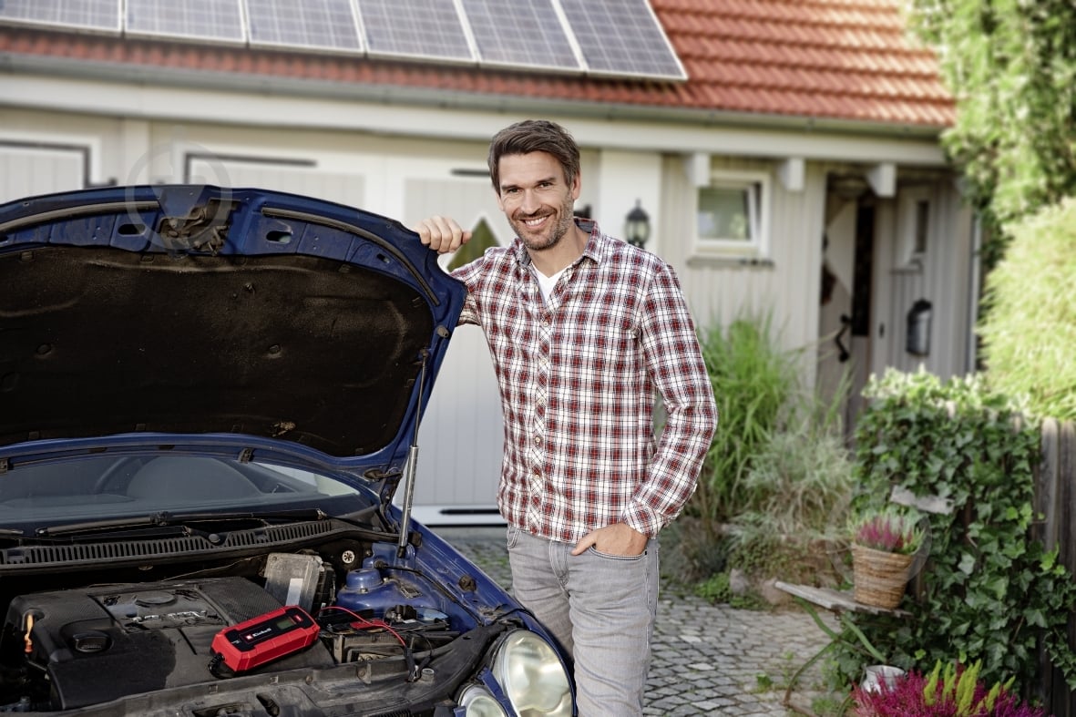 Зарядное устройство импульсный Einhell CE-BC 10M 10 А 200 А/год (1002245) - фото 2