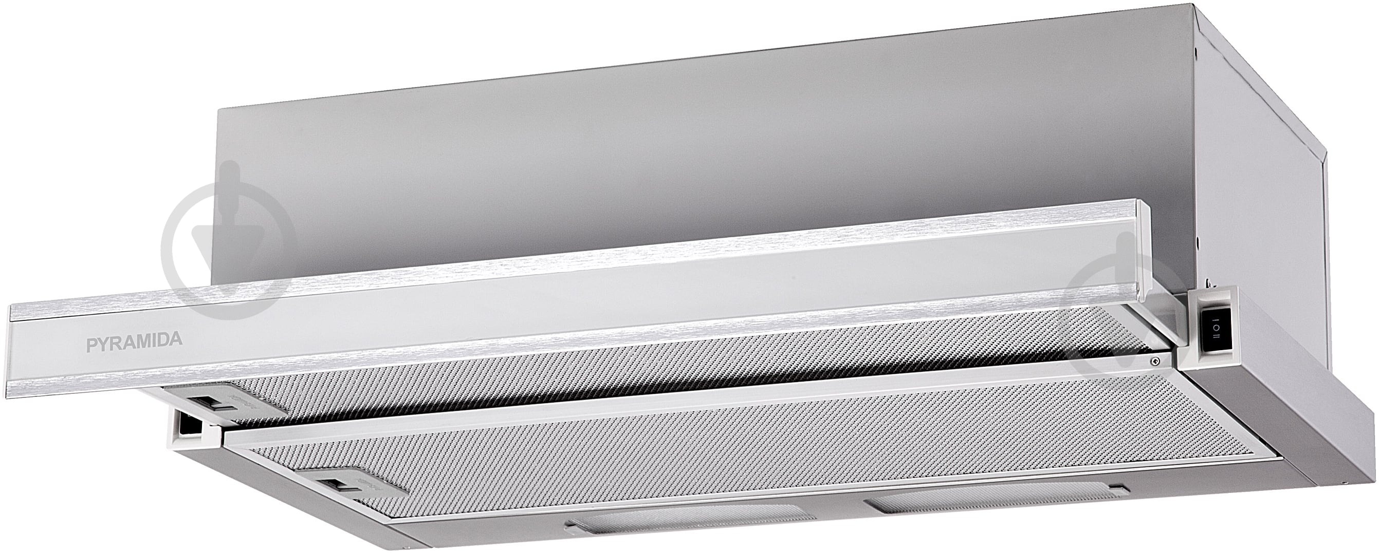 Вытяжка Pyramida TL GLASS 60 INOX WHITE/N - фото 1