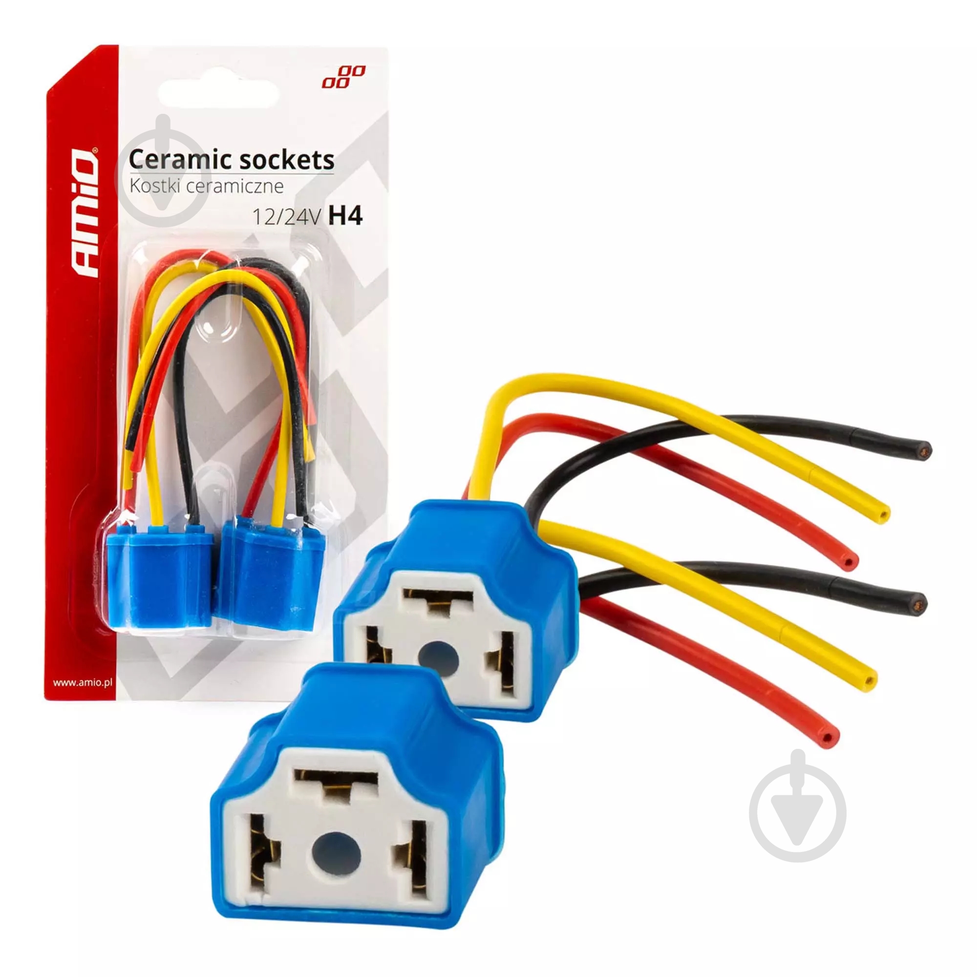 Гнездо AMiO 2 шт. Н4 (03052) - фото 3