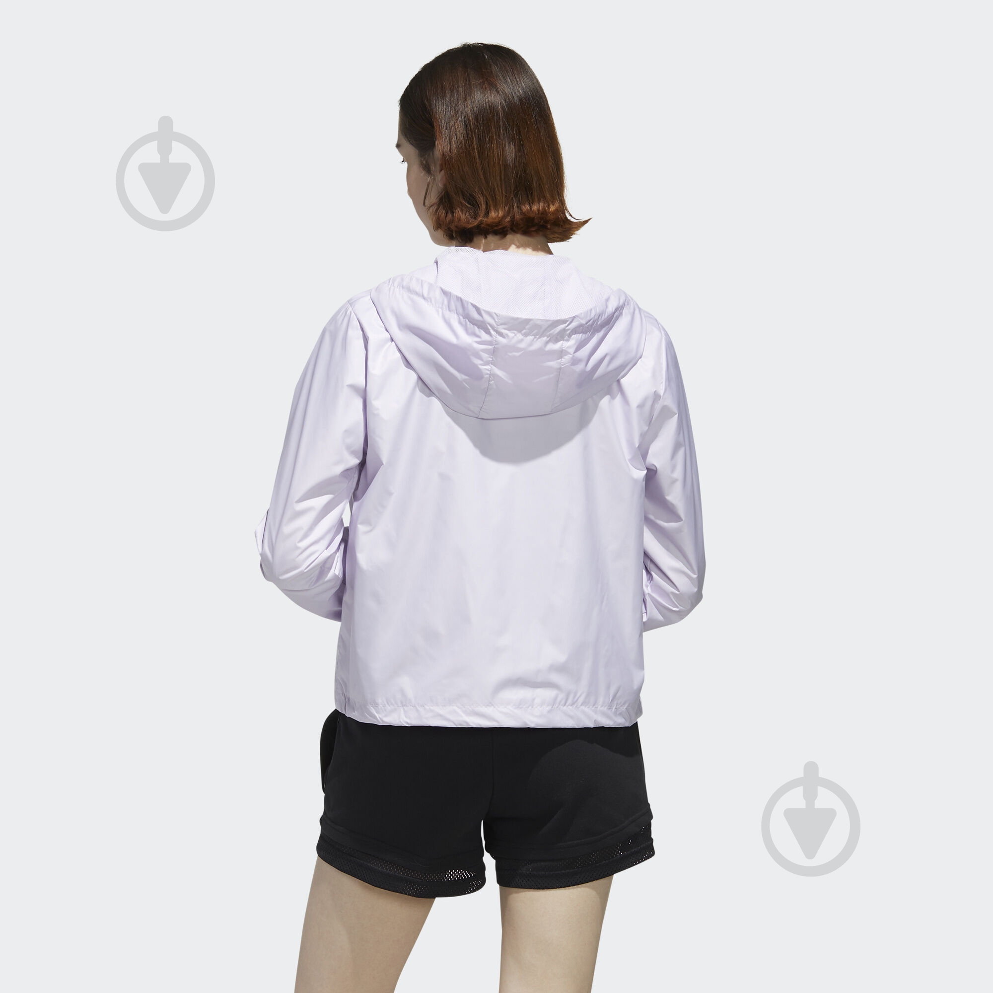 Вітрівка жіноча демісезонна Adidas W E BRANDED WB FL9263 р.M фіолетова - фото 5 Вітрівка жіноча демісезонна Adidas W E BRANDED WB FL9263 р.M фіолетова - фото 5