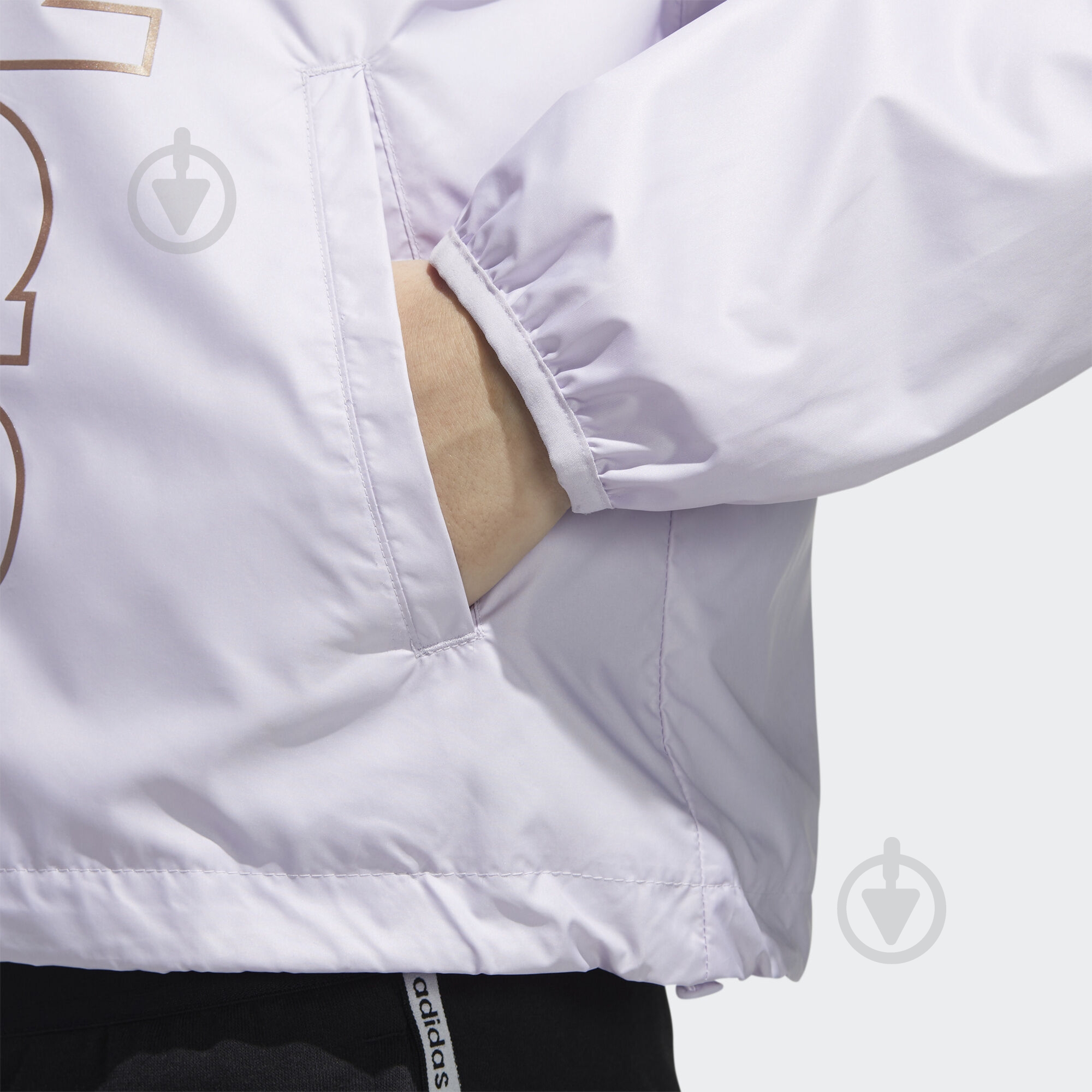 Вітрівка жіноча демісезонна Adidas W E BRANDED WB FL9263 р.M фіолетова - фото 8 Вітрівка жіноча демісезонна Adidas W E BRANDED WB FL9263 р.M фіолетова - фото 8