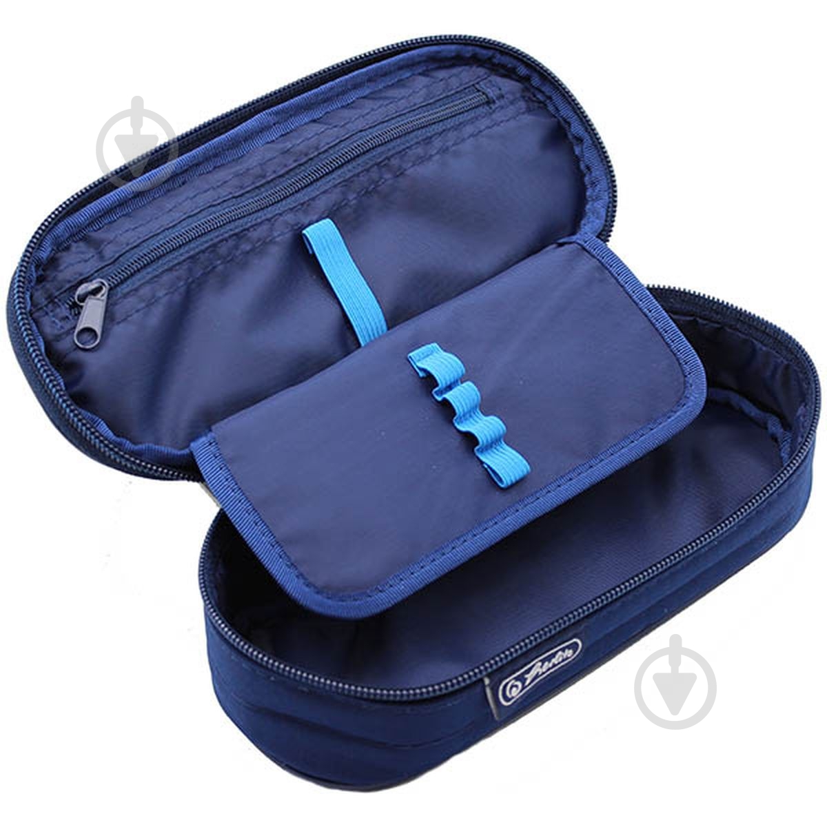 Пенал-бокс Case Flap Butterfly 50033072 Herlitz синий - фото 2