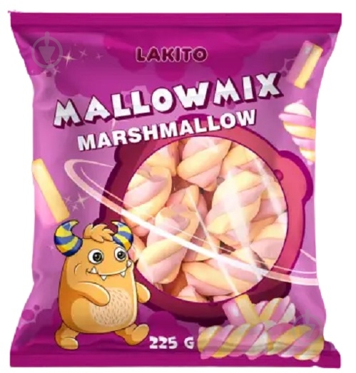 Маршмеллоу Lakito Mallowmix 225 г 4820208385046 - фото 1
