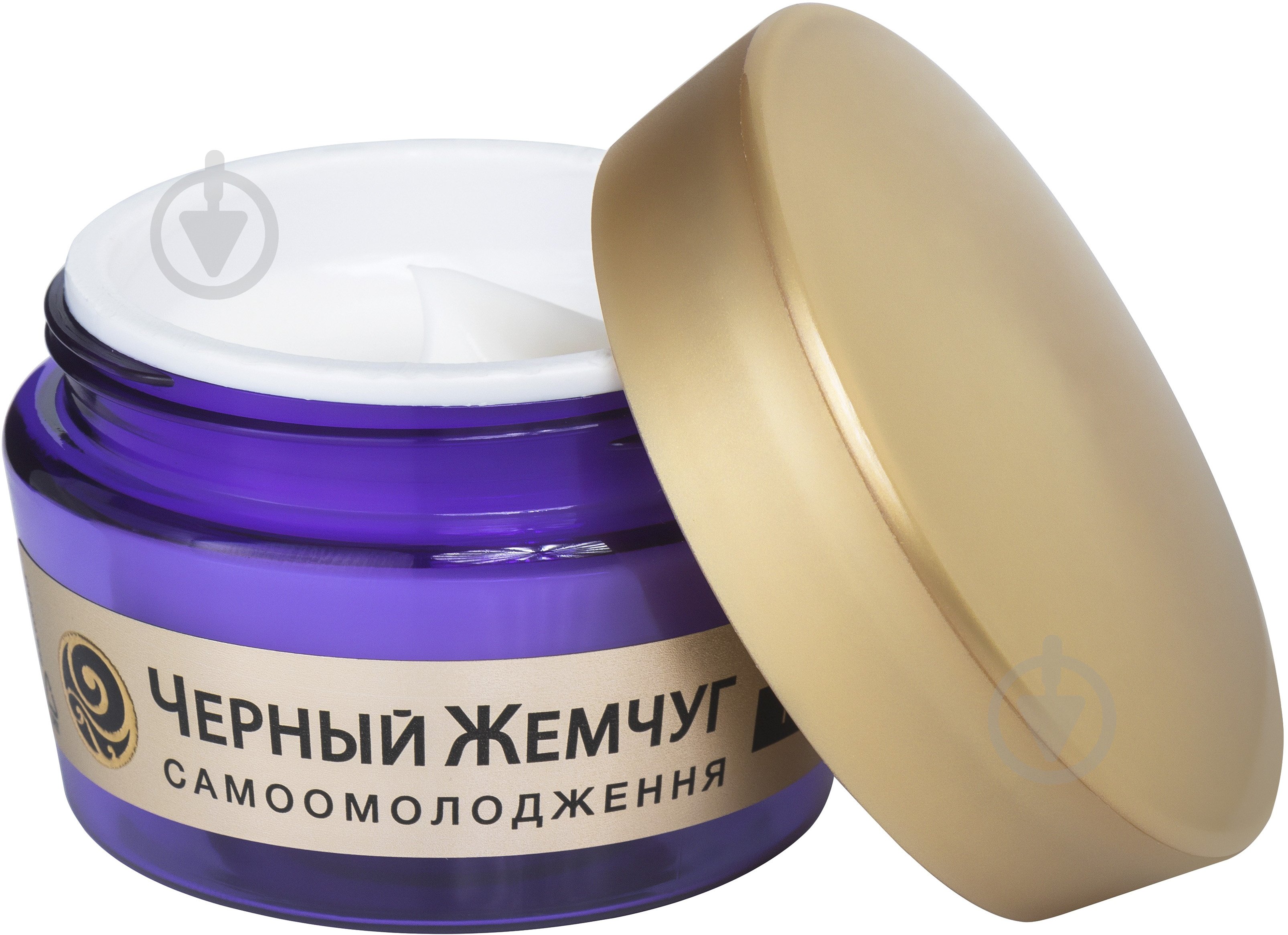 Крем ночной Черный жемчуг Жидкий Коллаген сокращает все виды морщин 45 мл - фото 3