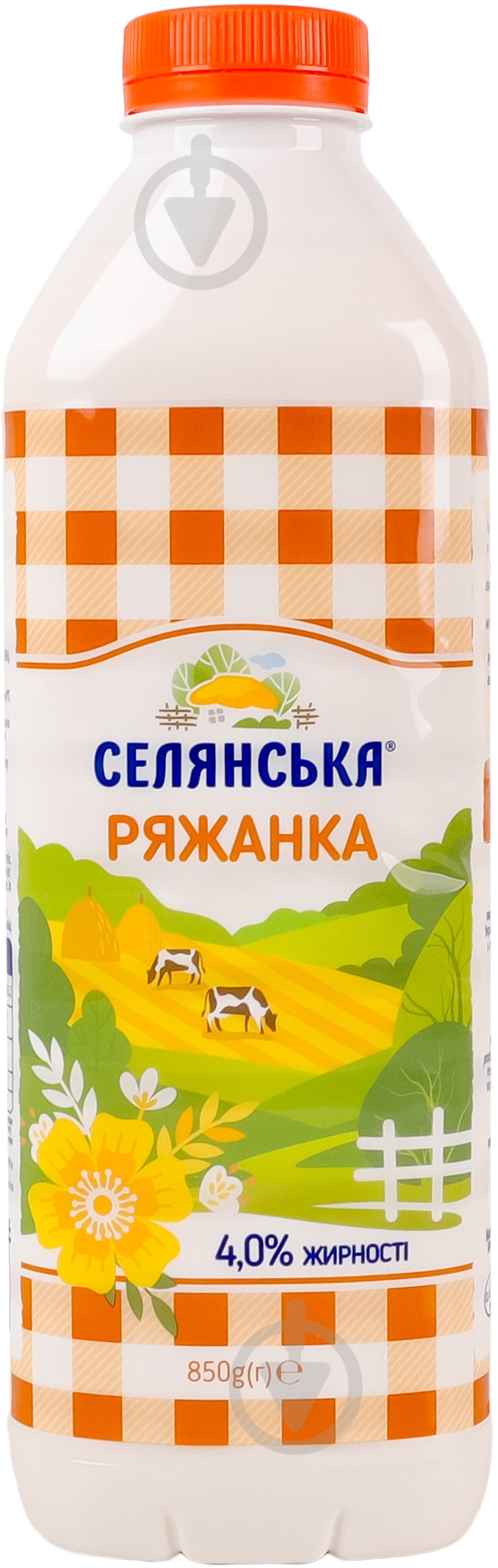 ТМ Селянська 4,0% 850г - фото 1 ТМ Селянська 4,0% 850г - фото 1