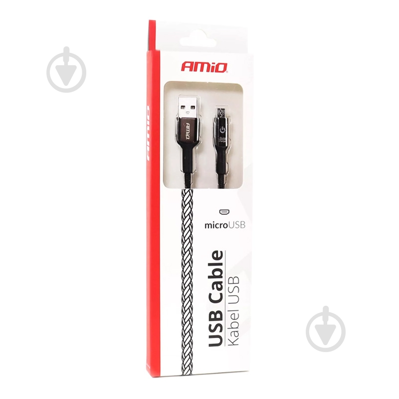 Кабель AMiO UC-11 USB/microUSB 100 см (02526) - фото 3