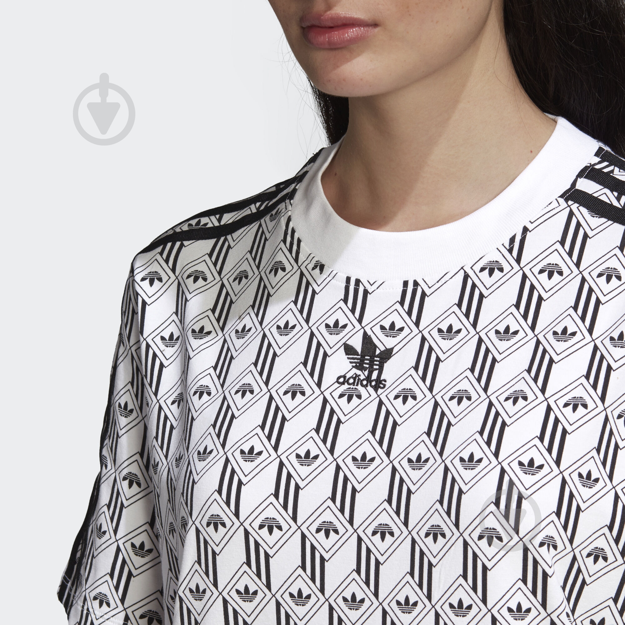 Платье Adidas TEE DRESS FM1069 р.32 белый - фото 7