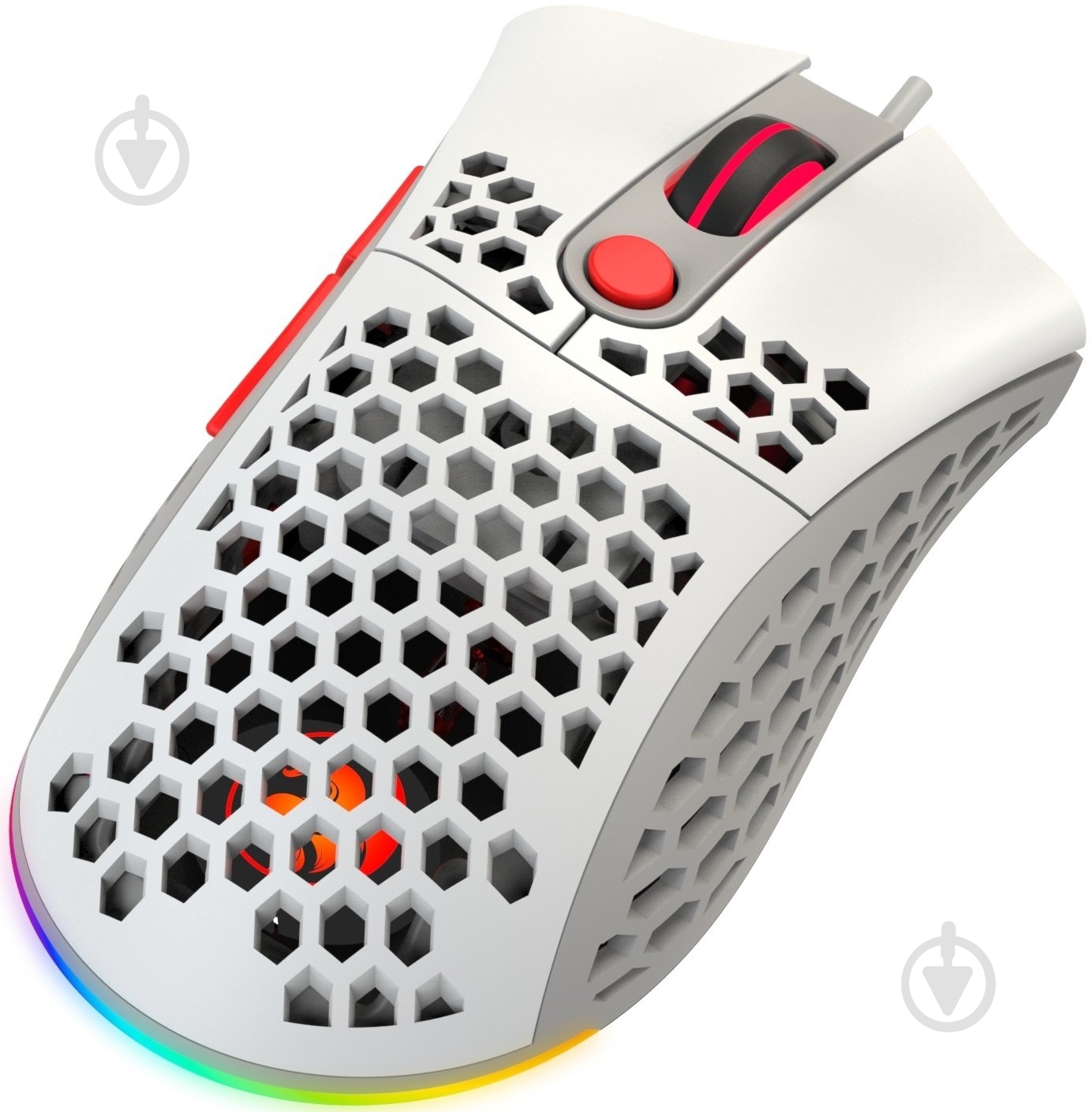 Мышь 2E Gaming HyperSpeed Lite RGB Retro white 2E-MGHSL-WT - фото 2