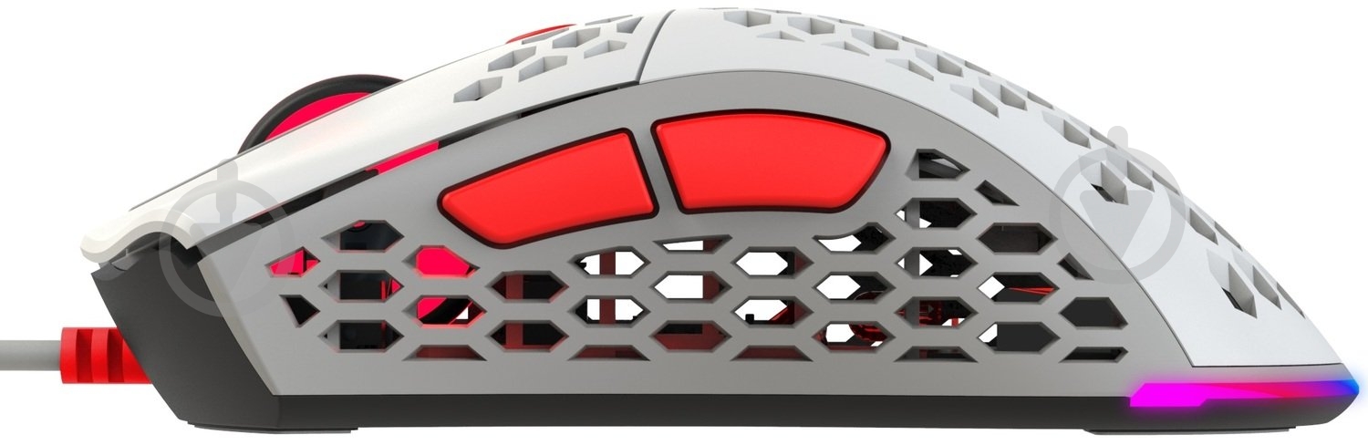 Мышь 2E Gaming HyperSpeed Lite RGB Retro white 2E-MGHSL-WT - фото 4