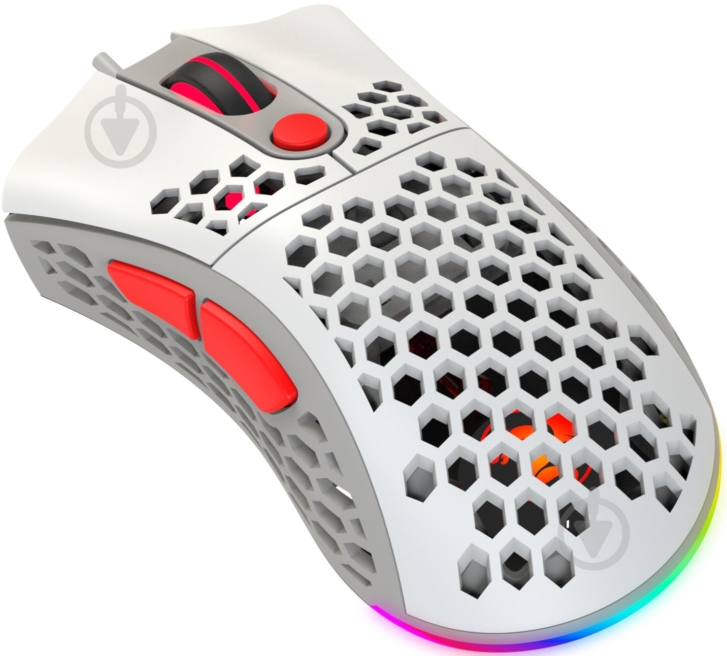 Мышь 2E Gaming HyperSpeed Lite RGB Retro white 2E-MGHSL-WT - фото 3