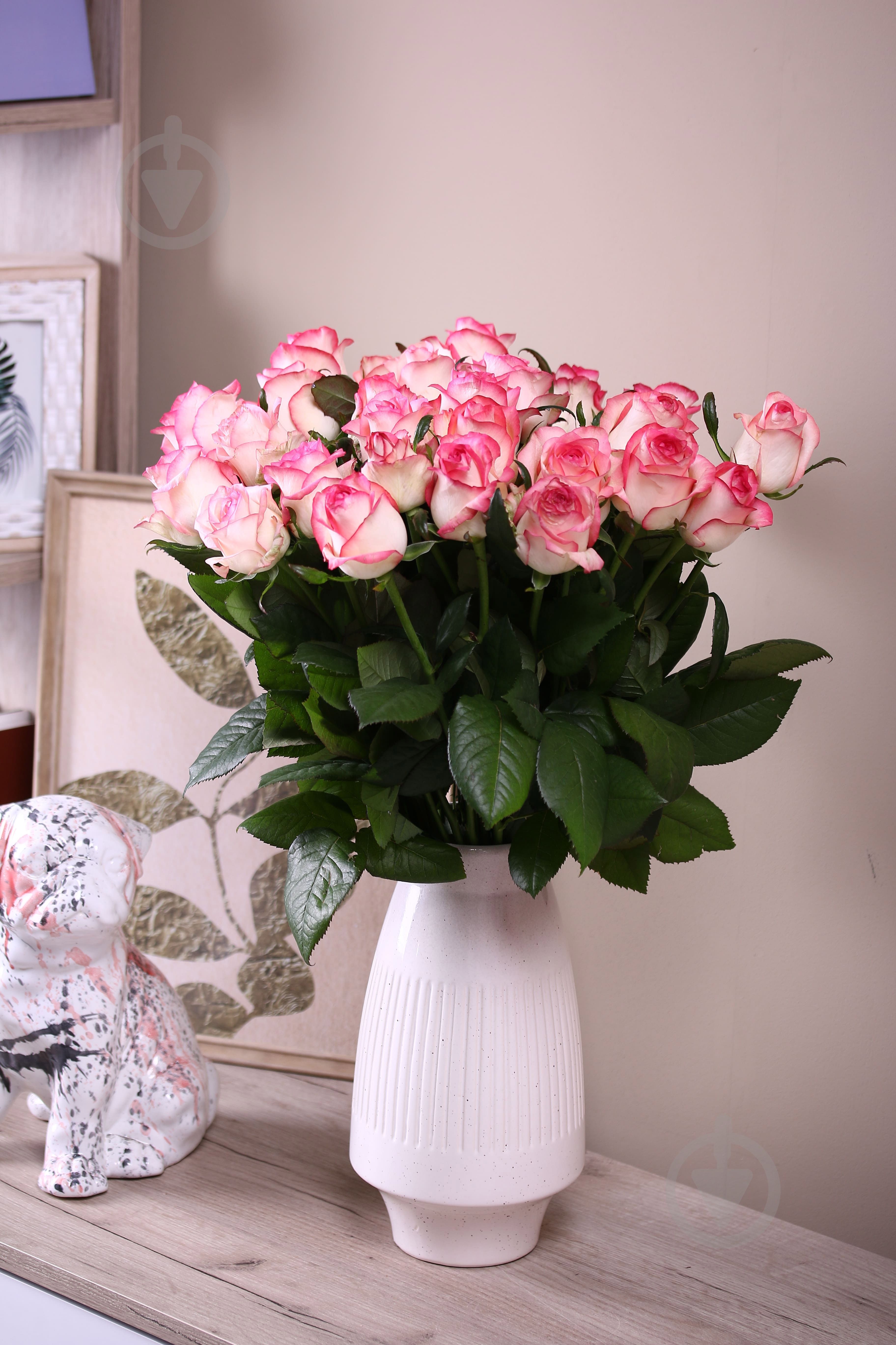 Троянда Джумілія одноголова класична 60 см рожева (Україна) - фото 3