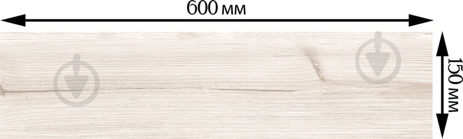 Плитка Allore Group Cedar White F PR NR Mat 15x60 см - фото 10