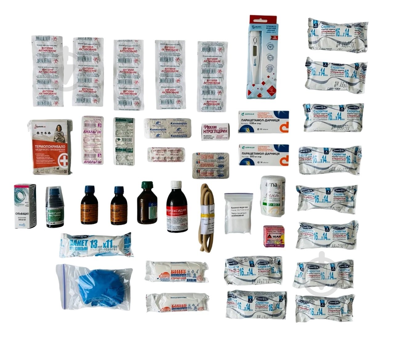 Аптечка Poputchik коллективная для бомбоубежищ - фото 2 Аптечка Poputchik коллективная для бомбоубежищ - фото 2
