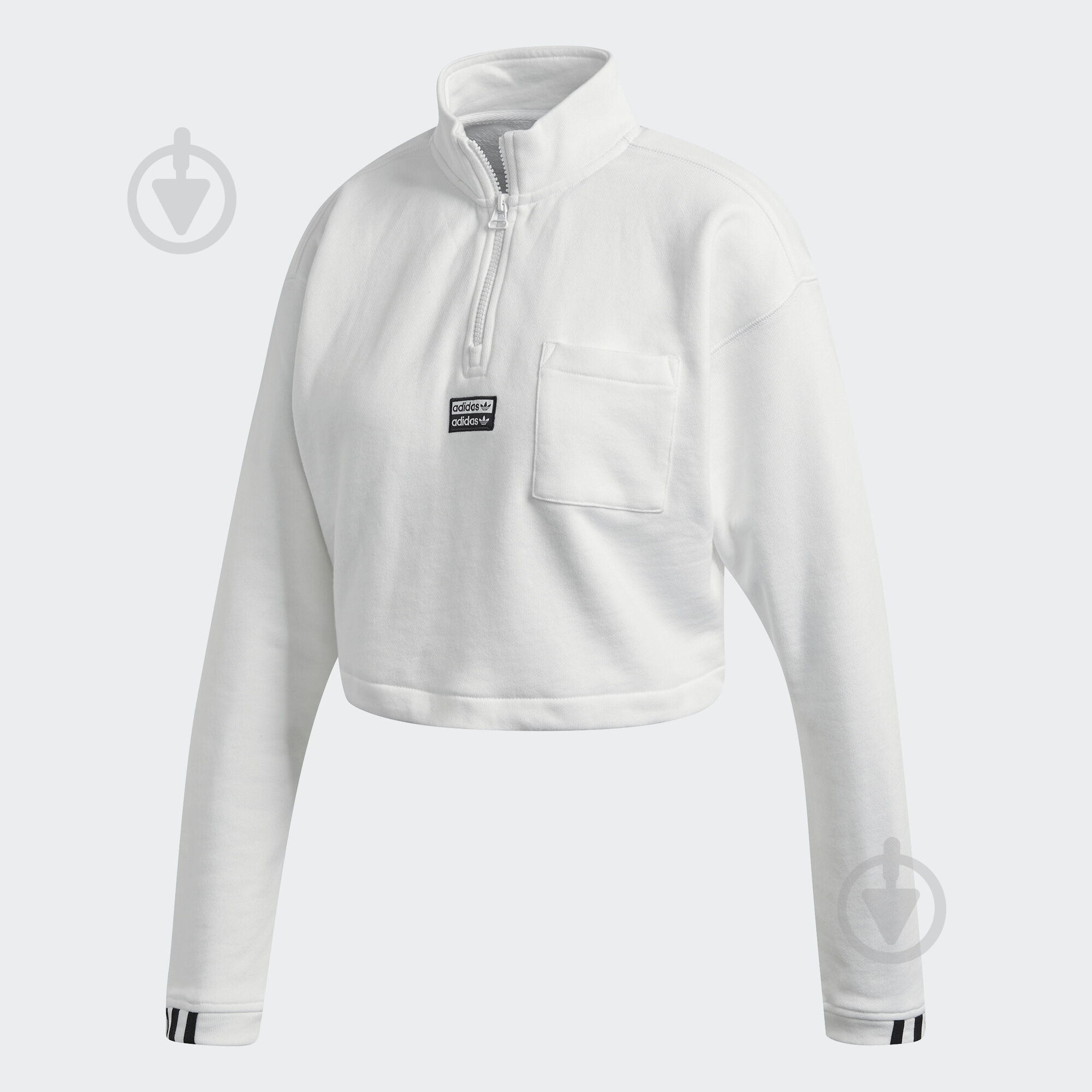 Свитшот Adidas CROPPED SWEAT FM2505 р. 32 белый - фото 1 Свитшот Adidas CROPPED SWEAT FM2505 р. 32 белый - фото 1