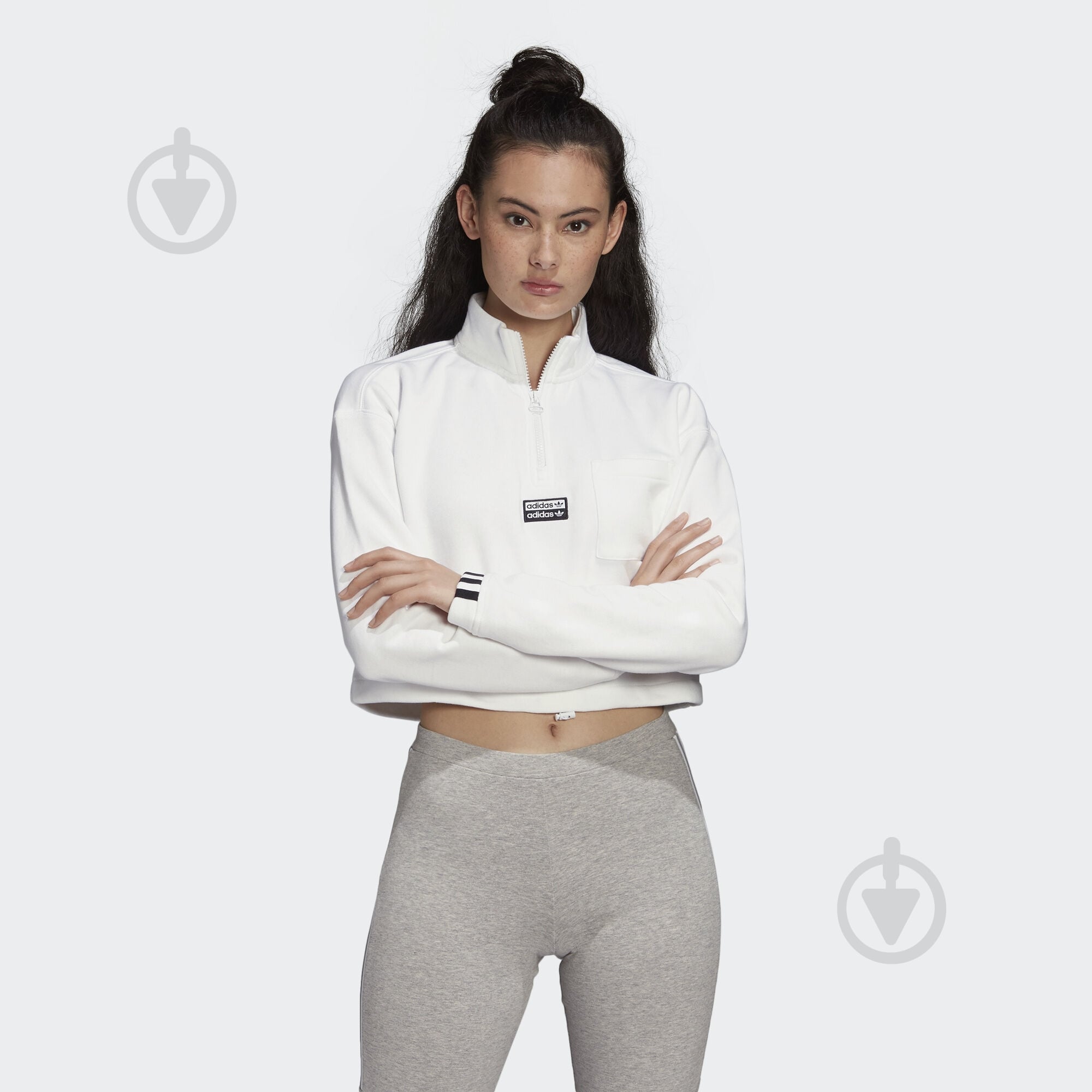 Свитшот Adidas CROPPED SWEAT FM2505 р. 32 белый - фото 3 Свитшот Adidas CROPPED SWEAT FM2505 р. 32 белый - фото 3