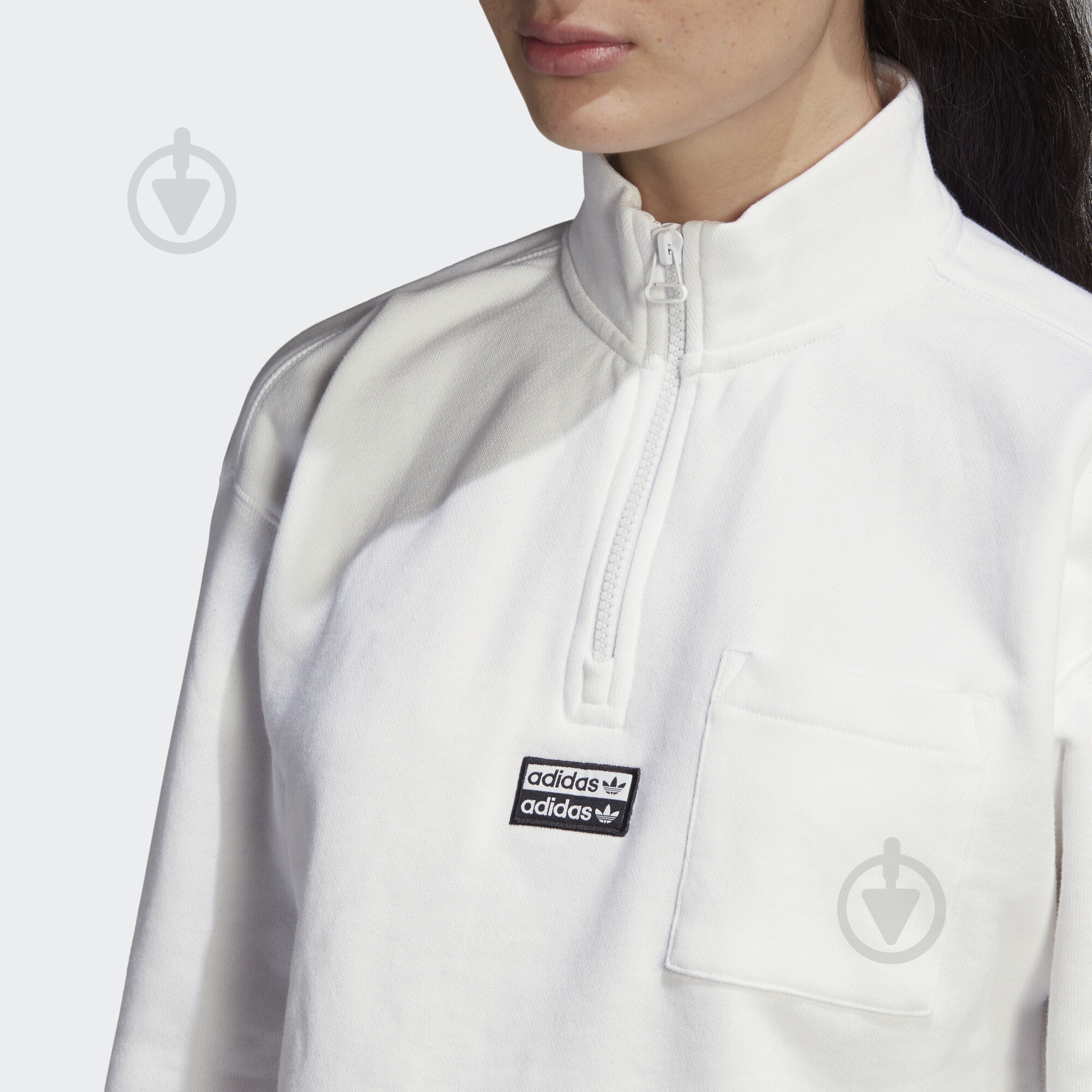 Свитшот Adidas CROPPED SWEAT FM2505 р. 32 белый - фото 7 Свитшот Adidas CROPPED SWEAT FM2505 р. 32 белый - фото 7