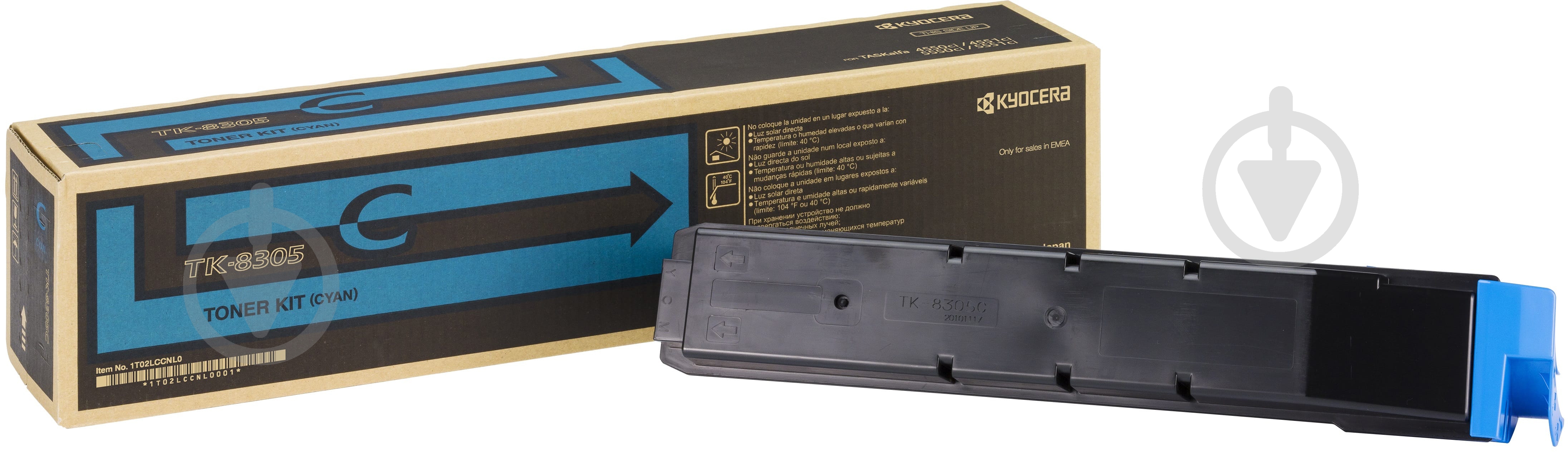 Тонер-картридж Kyocera TK-8305C cyan - фото 3