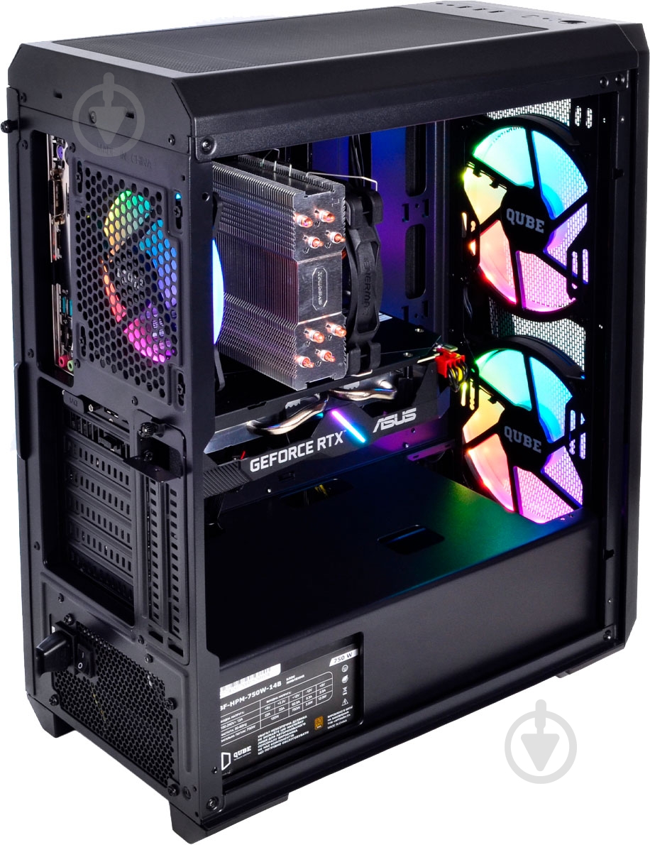 Компьютер Artline Overlord X85 (X85v08) black - фото 4