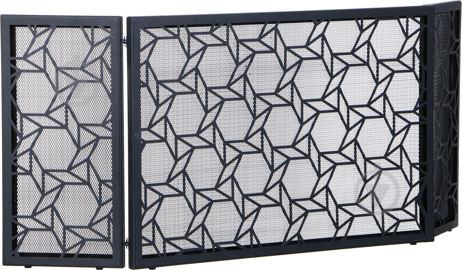 Решетка каминная SSH-2 50х74 см черный - фото 2