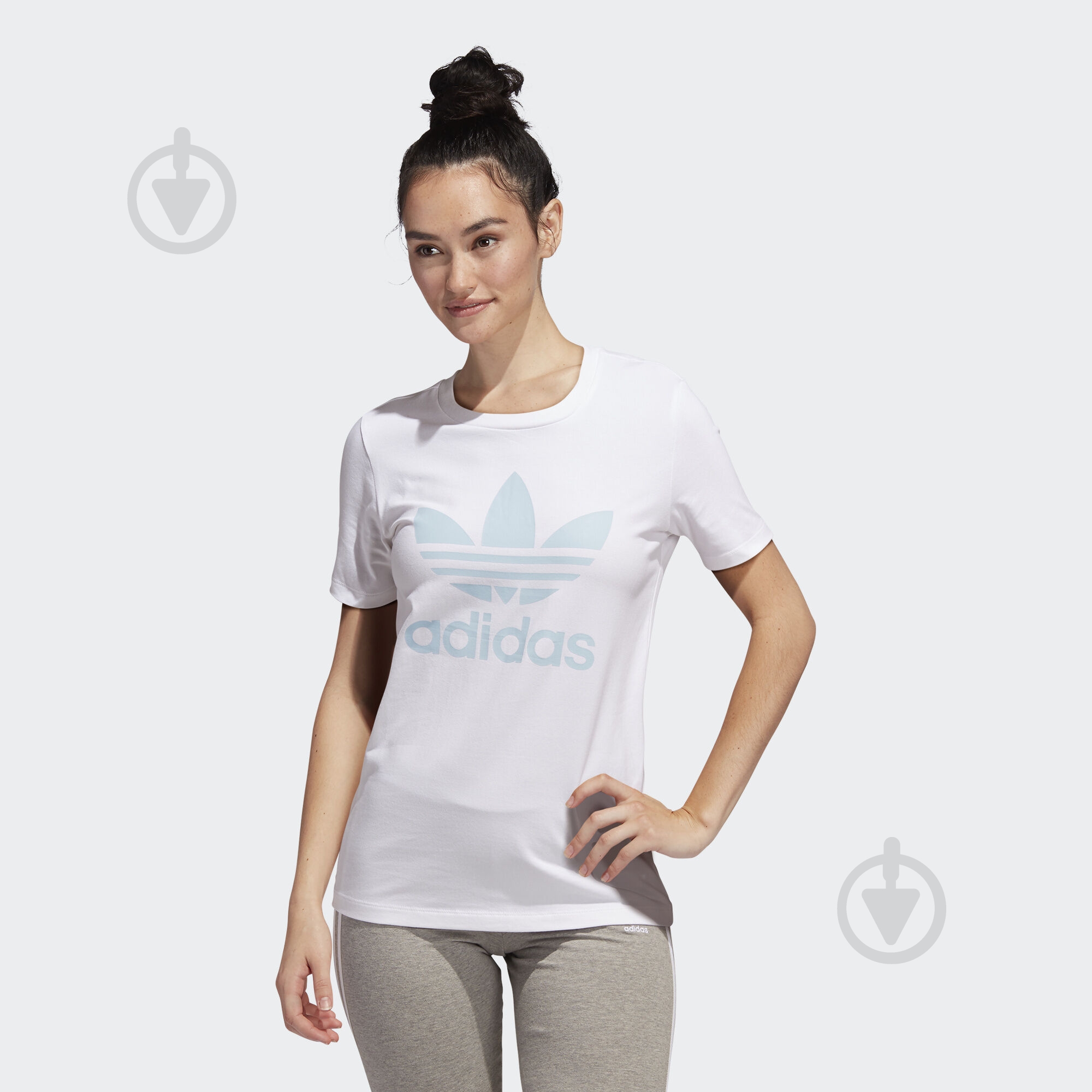 Футболка Adidas TREFOIL TEE FM3293 р.L білий - фото 3