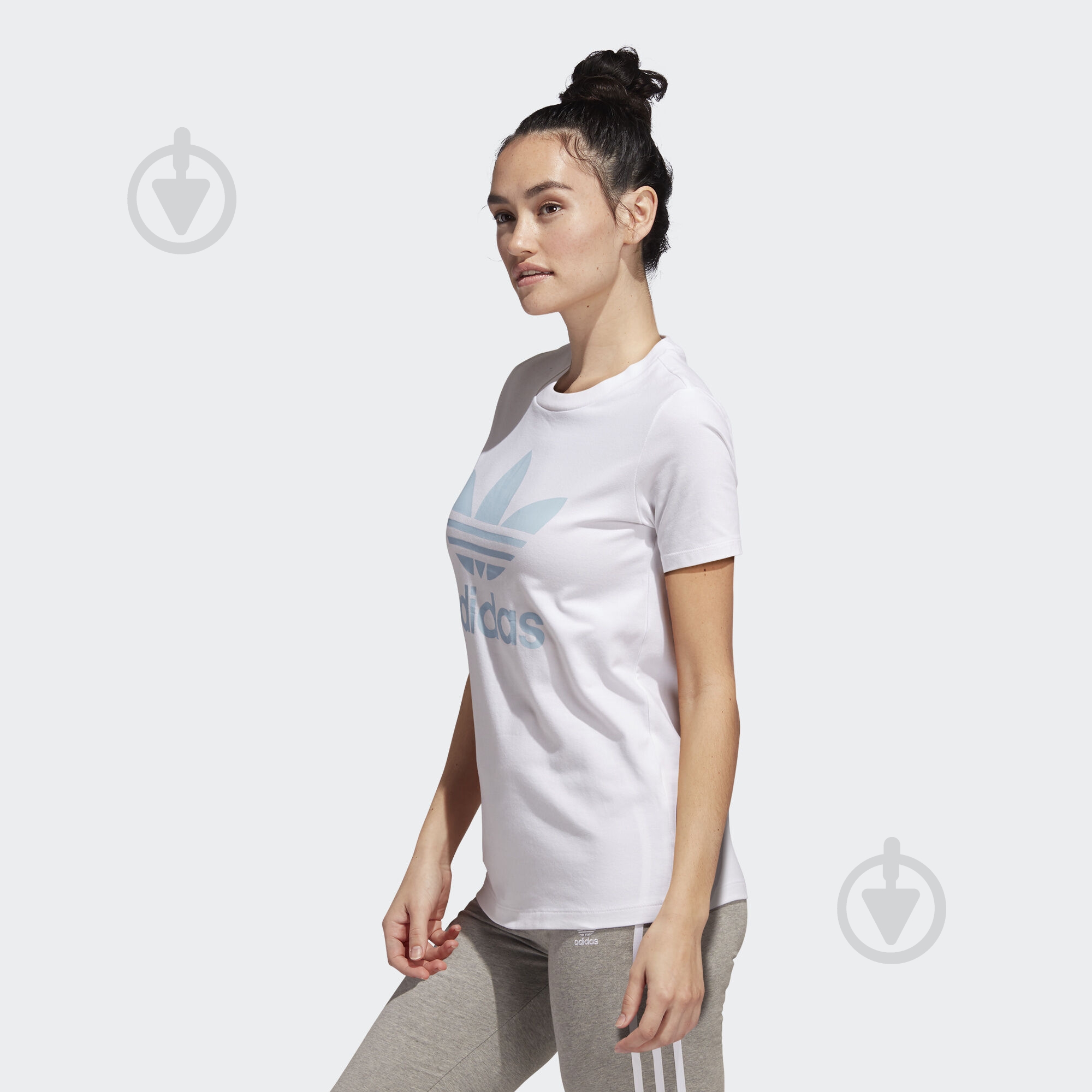Футболка Adidas TREFOIL TEE FM3293 р.L білий - фото 4
