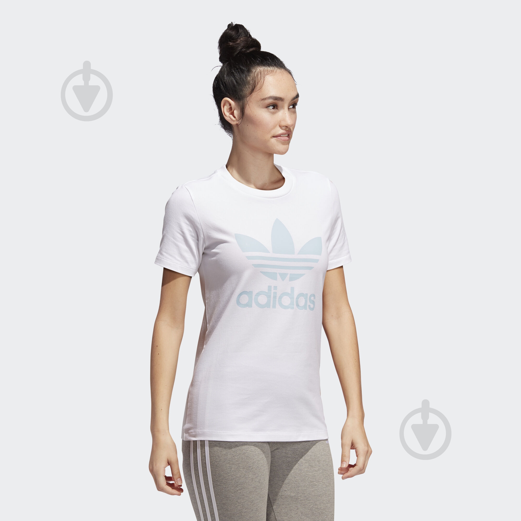 Футболка Adidas TREFOIL TEE FM3293 р.L білий - фото 6