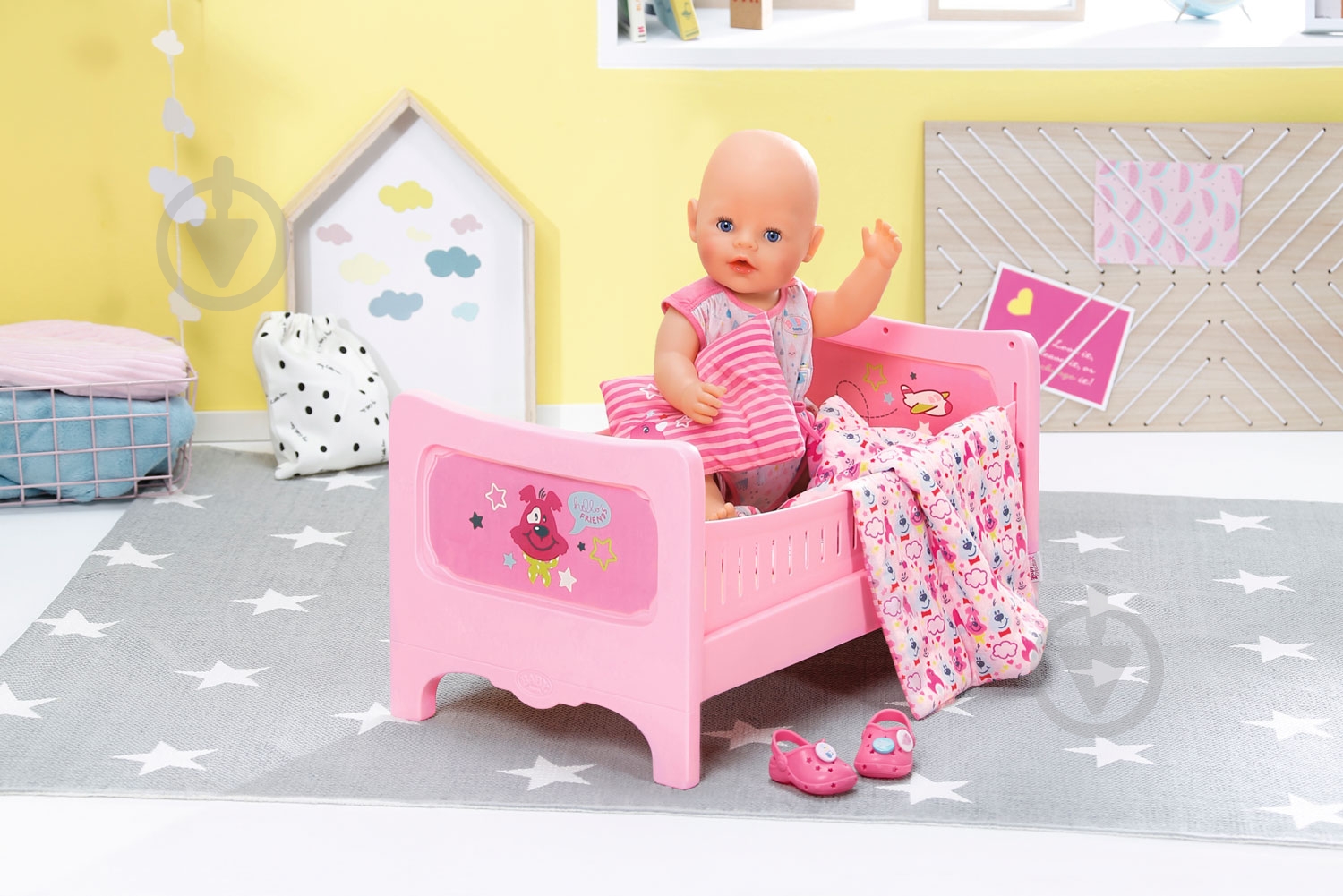 ᐉ Ліжечко Zapf для ляльки Baby Born Солодкі сни 824399 • Краща