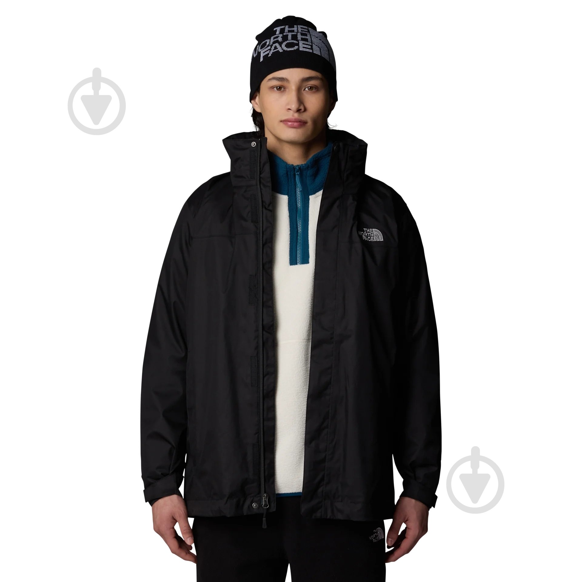 Куртка чоловіча демісезонна M EVOLVE II TRICLIMATE JACKET - EU NF00CG55JK31 р.XL чорна - фото 3