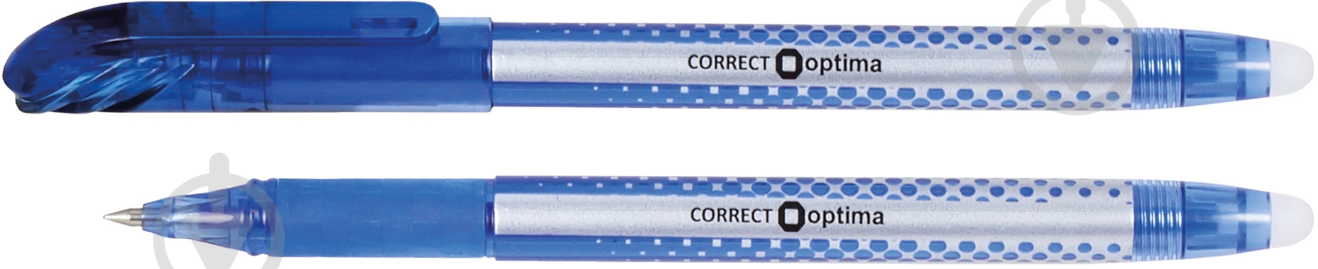 Набір ручок гелевих Optima Correct O15338-02 12 шт. - фото 1