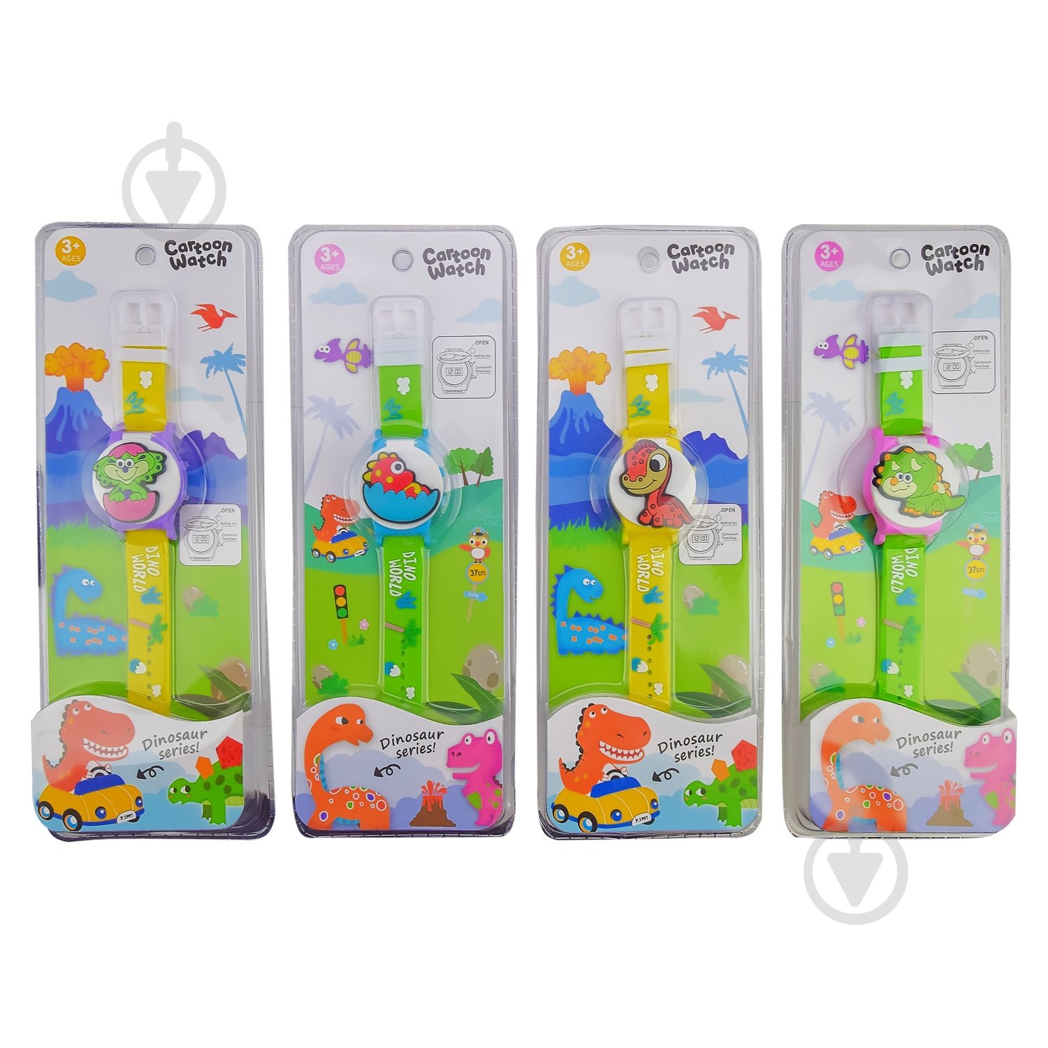 Часы детские 4 вида в ассортименте DA9019C - фото 2