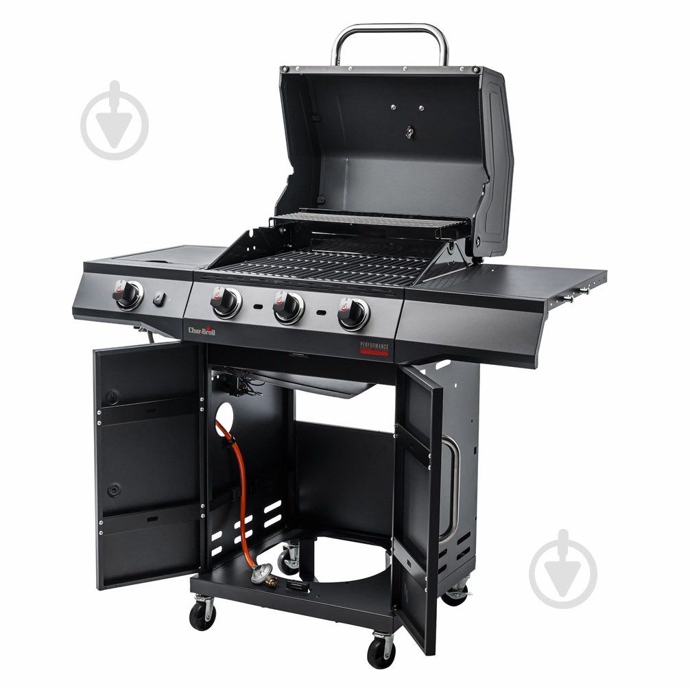 Гриль газовый Char-Broіl Performance POWER EDITION 3 нержавеющая сталь с черным - фото 4