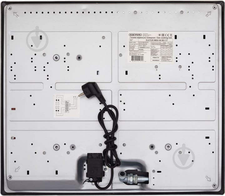Варочная поверхность газовая Eleyus NIKA 60 BG CF - фото 10 Варочная поверхность газовая Eleyus NIKA 60 BG CF - фото 10