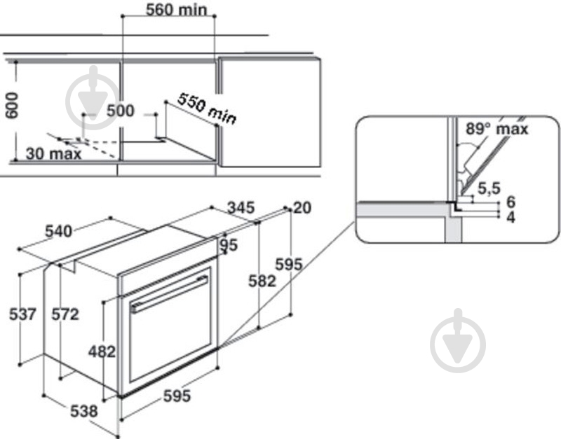 Духовой шкаф Whirlpool AKZM 6610 TB - фото 2