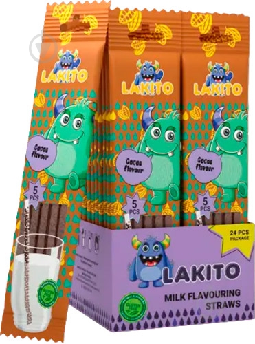 Соломка Lakito какао 30 г - фото 1 Соломка Lakito какао 30 г - фото 1