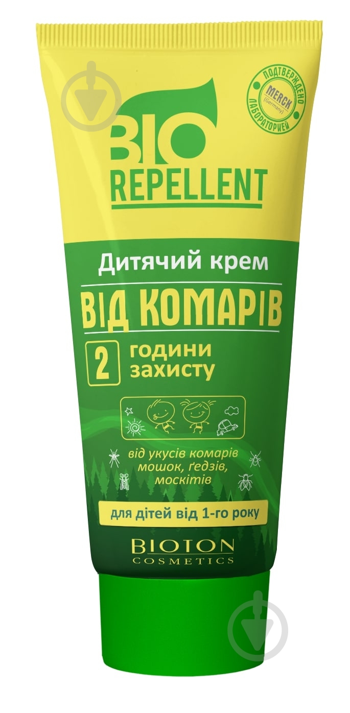 Крем от комаров Bioton детский 75 мл - фото 1 Крем от комаров Bioton детский 75 мл - фото 1