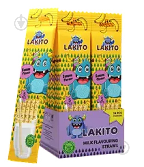 Соломка Lakito банан 30 г - фото 1 Соломка Lakito банан 30 г - фото 1