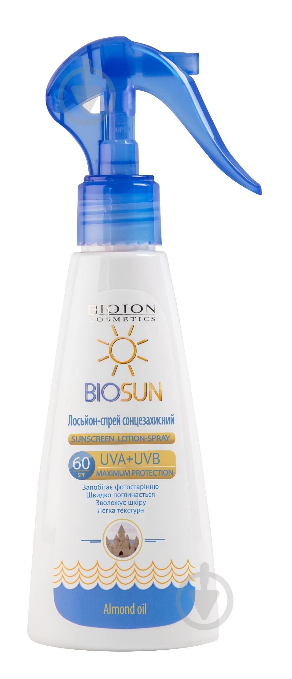 Лосьон солнцезащитный Bioton BIOSAN SPF 60 150 мл - фото 1